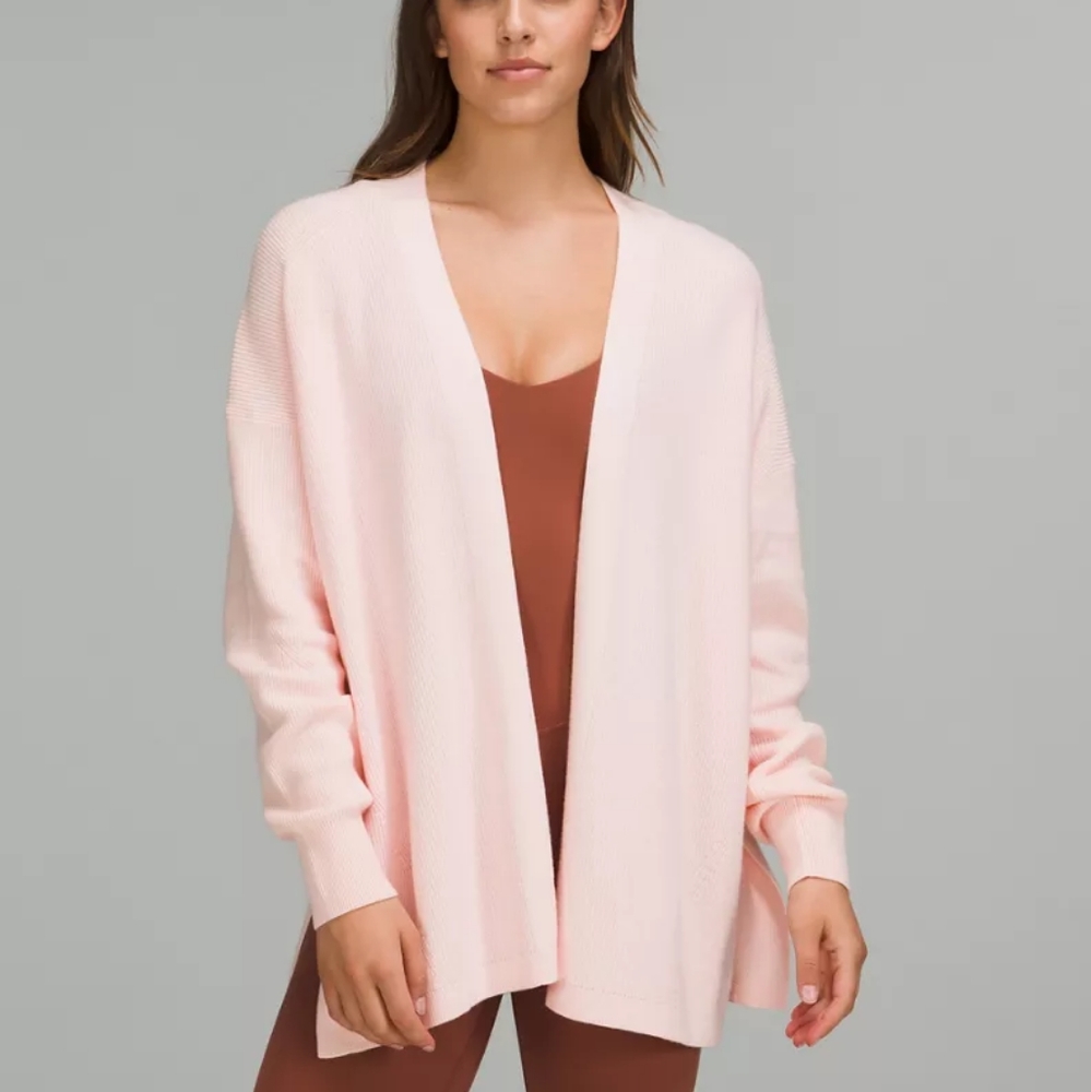 Lululemon side split wrap sweater